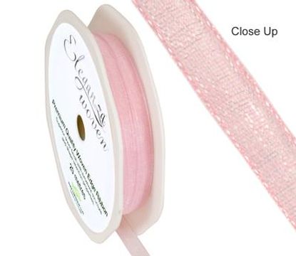 Woven Edge Ribbon 6mm x 20m Fashion Pink No.22 - Ribbons