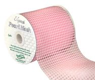 Eleganza Pearl Mesh 11.5cm x 4.5m Lt. Pink No.21 - Accessories