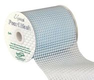 Eleganza Pearl Mesh 11.5cm x 4.5m Lt. Blue No.25 - Accessories