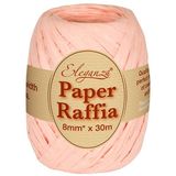 Eleganza Paper Raffia 8mm x 30m No.05 Peach - Ribbons