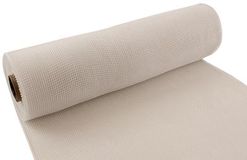 Eleganza Deco Mesh 25cm x 9.1m (10yds) White No.01 - Organza / Fabric