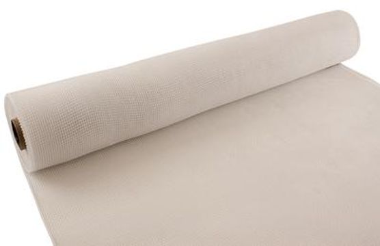 Eleganza Deco Mesh 53cm x 9.1m (10yds) White No.01 - Organza / Fabric