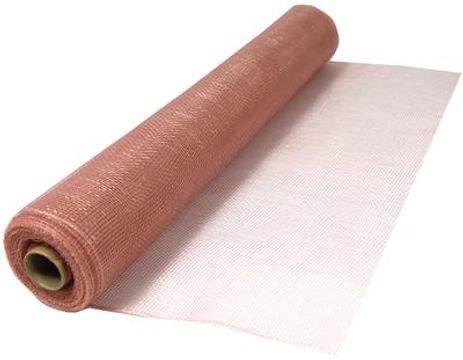 Eleganza Deco Mesh 53cm x 9.1m (10yds) Rose Gold No.87 - Organza / Fabric