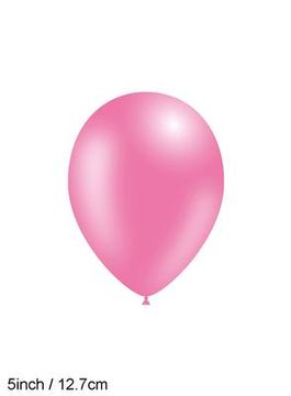 Decotex Pro 5inch Fashion Solid No.33 Bubble Gum Pink x100pcs - Latex Balloons