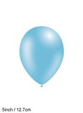 Decotex Pro 5inch Fashion Solid No.25 Lt Blue x100pcs - Latex Balloons