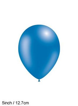 Decotex Pro 5inch Fashion Solid No.85 Blue x100pcs - Latex Balloons