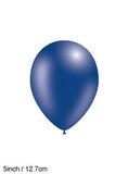 Decotex Pro 5inch Metallic No.18 Royal Blue x100pcs - Latex Balloons