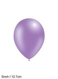 Decotex Pro 5inch Metallic No.45 Lavender x100pcs - Latex Balloons