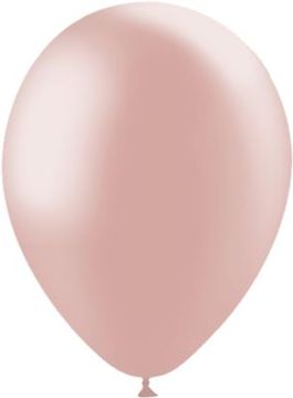 Decotex Pro 11inch Metallic No.87 Rose Gold x50pcs - Latex Balloons