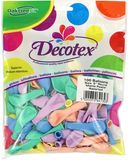 Decotex Pro 5inch Matte Pastel Assorted x100pcs - Latex Balloons