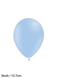 Decotex Pro 5inch Matte Pastel No.106 Blue x 100pcs - Latex Balloons