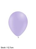 Decotex Pro 5inch Matte Pastel No.108 Lilac x 100pcs - Latex Balloons