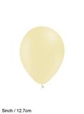 Decotex Pro 5inch Matte Pastel No.109 Yellow x 100pcs - Latex Balloons