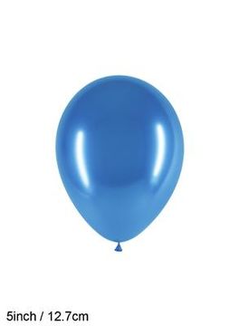 Decotex Pro 5inch Chromium No.18 Blue x 50 pcs - Latex Balloons