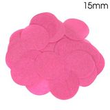 Oaktree Tissue Paper Confetti Flame Retardant Round 15mm x 14g Fuchsia - Accessories