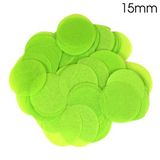 Oaktree Tissue Paper Confetti Flame Retardant Round 15mm x 14g Lime Green - Accessories