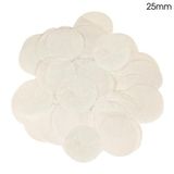 Oaktree Tissue Paper Confetti Flame Retardant Round 25mm x 14g White - Accessories