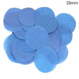 Oaktree Tissue Paper Confetti Flame Retardant Round 25mm x 14g Blue - Accessories