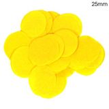 Oaktree Tissue Paper Confetti Flame Retardant Round 25mm x 14g Yellow - Accessories