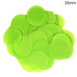 Oaktree Tissue Paper Confetti Flame Retardant Round 25mm x 14g Lime Green - Accessories