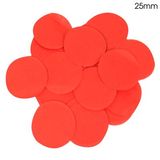 Oaktree Tissue Paper Confetti Flame Retardant Round 25mm x 100g Red - Accessories