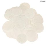 Oaktree Tissue Paper Confetti Flame Retardant Round 55mm x 100g White - Accessories