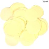 Oaktree Tissue Paper Confetti Flame Retardant Round 55mm x 100g Ivory - Accessories