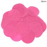 Oaktree Tissue Paper Confetti Flame Retardant Round 55mm x 100g Fuchsia - Accessories