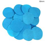 Oaktree Tissue Paper Confetti Flame Retardant Round 55mm x 100g Turquoise - Accessories