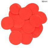 Oaktree Tissue Paper Confetti Flame Retardant Round 55mm x 100g Red - Accessories