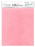 Eleganza Tulle Finesse 3m x 3m 1pc bag Lt. Pink No.21 - Organza / Fabric