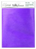 Eleganza Tulle Finesse 3m x 3m 1pc bag Purple No.36 - Organza / Fabric