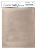 Eleganza Tulle Finesse 3m x 3m 1pc bag Silver No.24 - Organza / Fabric