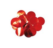 Oaktree Metallic Foil Confetti 10mm x 14g Red - Accessories