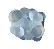 Oaktree Metallic Pearl Foil Confetti 10mm x 14g Lt.Blue - Accessories