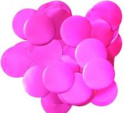 Oaktree Metallic Pearl Foil Confetti 25mm x 14g Fuchsia - Accessories