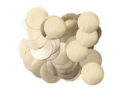 Oaktree Metallic Pearl Foil Confetti 10mm x 50g Champagne - Accessories