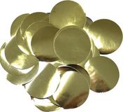 Oaktree Metallic Foil Confetti 25mm x 50g Gold - Accessories