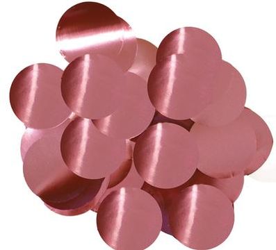 Oaktree Metallic Foil Confetti 25mm x 50g Lt. Pink - Accessories