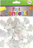 Oaktree Metallic Foil Unicorn Confetti 28mm x 20g Iridescent - Accessories