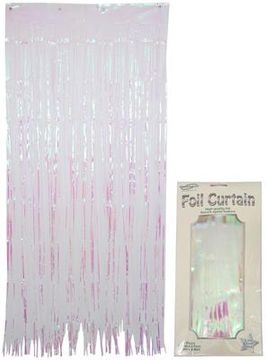 Oaktree Foil Door Curtain 0.90m x 2.40m Iridescent - Partyware