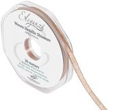 Eleganza Woven Metallic Shimmer Rose Gold No.87 6mm x 20m - Ribbons