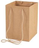Oaktree Hand Tie Bag 18cm x 18cm x 25cm Natural No.02 Pack 10pcs - Packaging