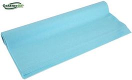 Oaktree Tissue Paper 75cm x 50cm Sheet 48pcs Roll Light Blue No.25 - Packaging