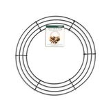 Eleganza Deco Mesh 13inch Coated Wire Ring Green 10pcs - Accessories