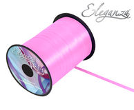 Eleganza Poly Curling Ribbon 5mm x500yds No.07 Classic Pink - Ribbons