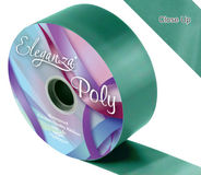 Eleganza Poly Ribbon 50mm x 91m (100yds) No.15 Emerald Green - Ribbons