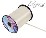 Eleganza Poly Curling Ribbon 5mm x500yds No.61 Ivory - Ribbons