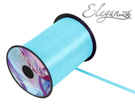 Eleganza Poly Curling Ribbon 5mm x500yds No.25 Lt.Blue - Ribbons