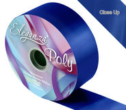 Eleganza Poly Ribbon 50mm x 91m (100yds) No.19 Navy Blue - Ribbons